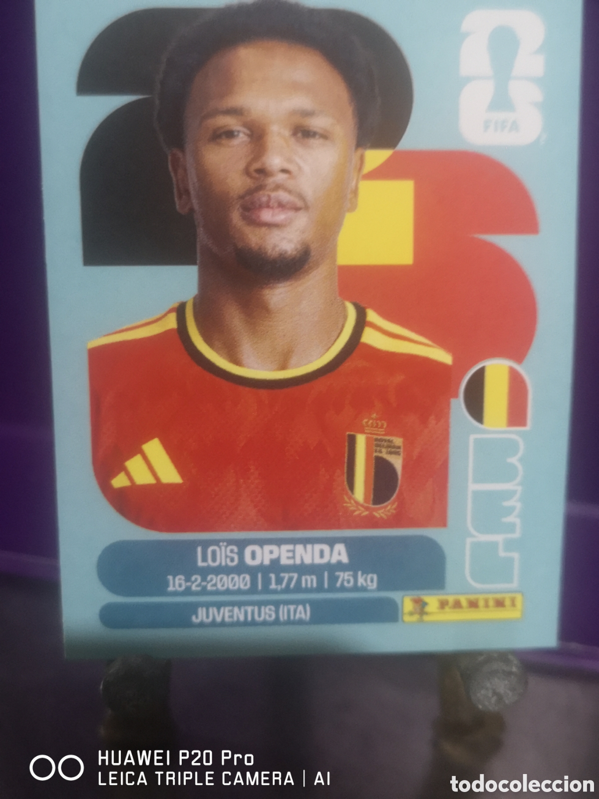 Cromos de F&uacute;tbol: FIFA WORLD CUP MUNDIAL 2026 LOIS OPENDA - BEL 19