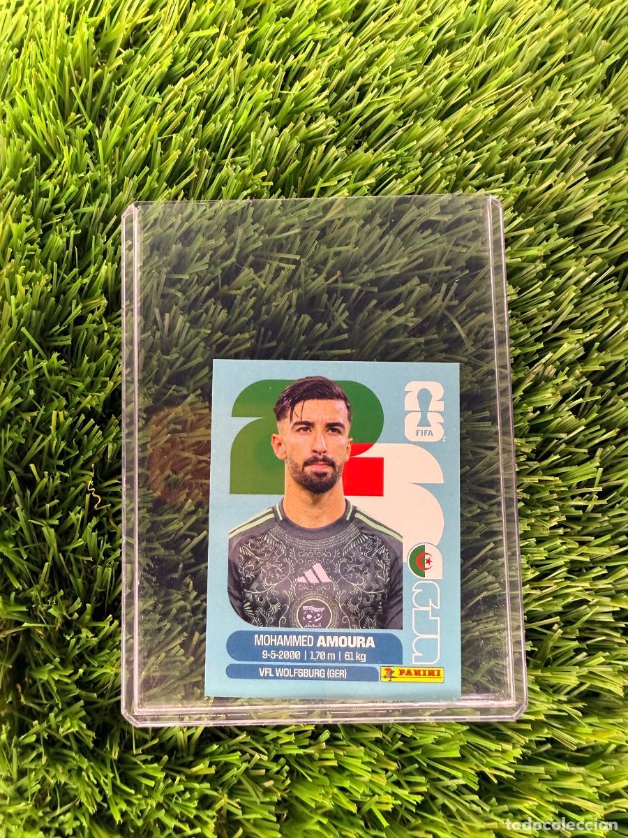 Cromos de F&uacute;tbol: N&ordm; ALG20 Mohammed Amoura Argelia Mundial 2026 Stickers