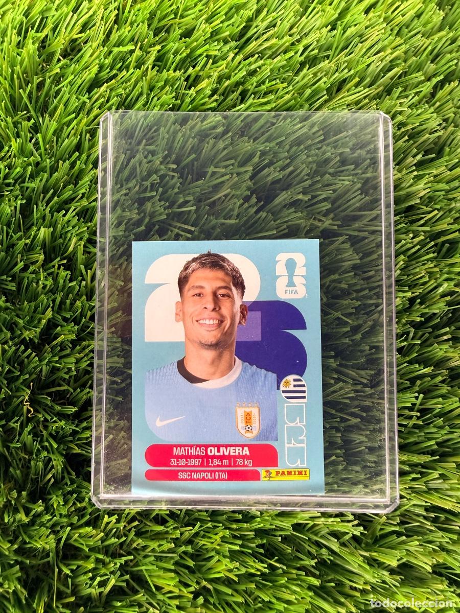Cromos de F&uacute;tbol: N&ordm; URU7 Mathias Olivera Uruguay Mundial 2026 Stickers