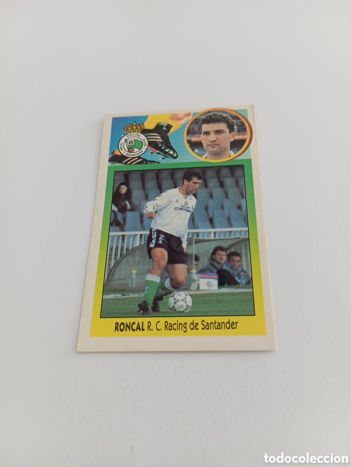 Cromos de F&uacute;tbol: RONCAL Racing de Santander Liga Este 1993 1994 CART&Oacute;N Panini 93 94 NUEVO SIN PEGAR