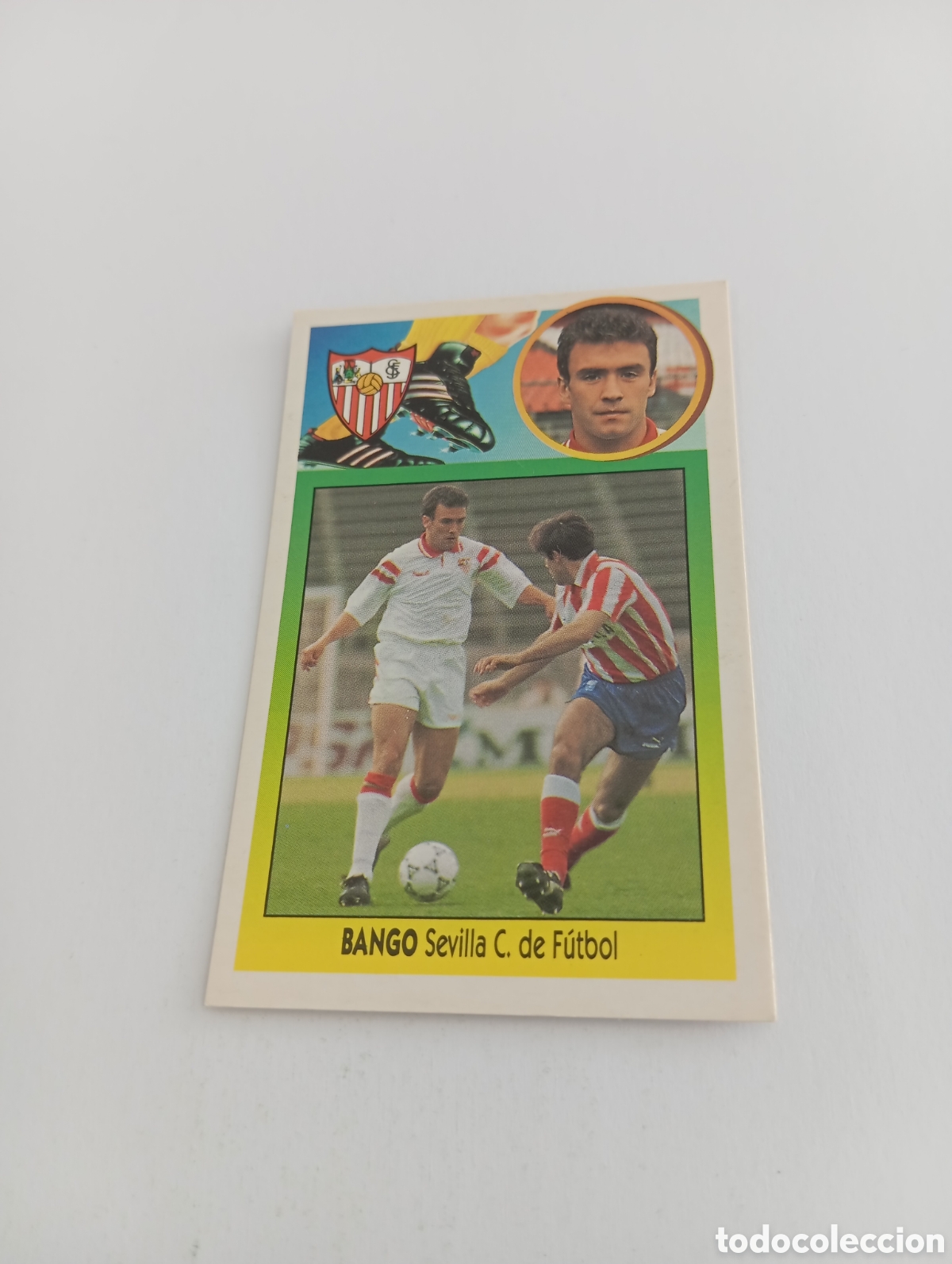 Cromos de F&uacute;tbol: BANGO Sevilla Liga Este 1993 1994 CART&Oacute;N Panini 93 94 NUEVO SIN PEGAR