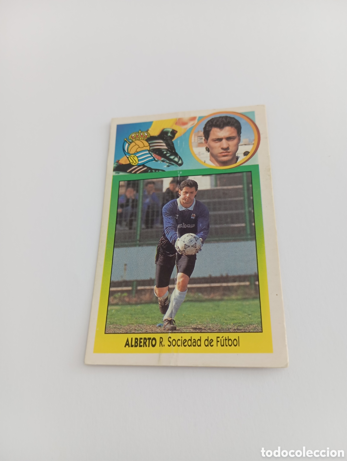 Cromos de F&uacute;tbol: ALBERTO Real Sociedad Liga Este 1993 1994 CART&Oacute;N Panini 93 94 NUNCA PEGADO