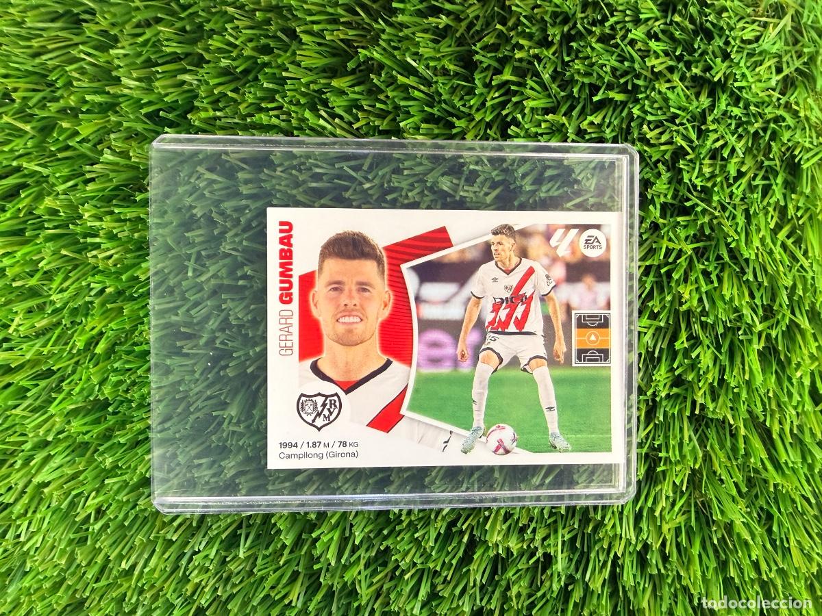 Cromos de F&uacute;tbol: N&ordm; 24 Gumbau &Uacute;ltimos Fichajes Rayo Vallecano Liga Este 24 25
