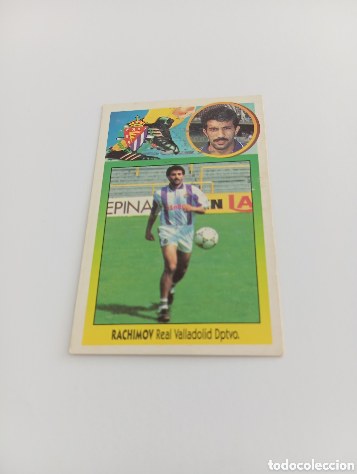 Cromos de F&uacute;tbol: RACHIMOV BAJA Valladolid Liga Este 1993 1994 CART&Oacute;N Panini 93 94 RECUPERADO