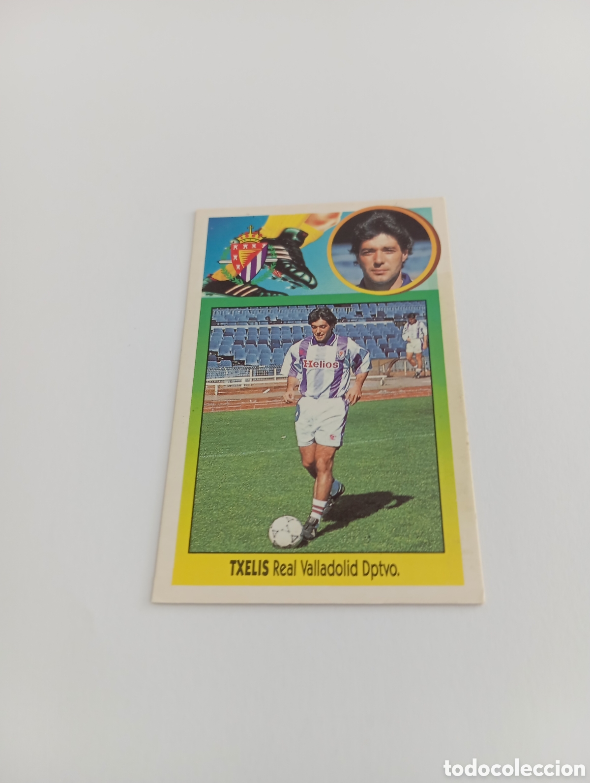 Cromos de F&uacute;tbol: TXELIS Valladolid Liga Este 1993 1994 CART&Oacute;N Panini 93 94 NUNCA PEGADO