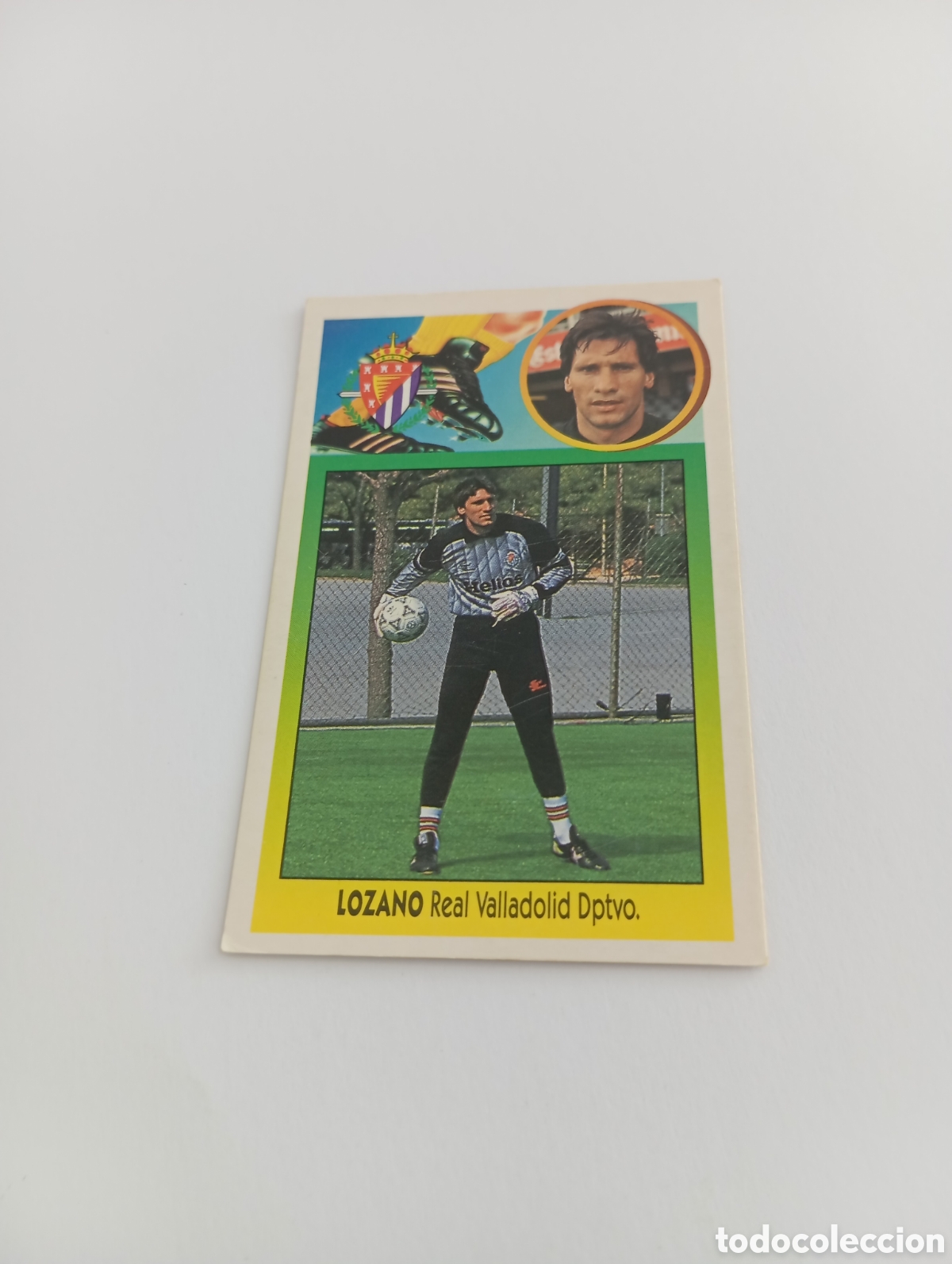 Cromos de F&uacute;tbol: LOZANO Valladolid Liga Este 1993 1994 CART&Oacute;N Panini 93 94 NUNCA PEGADO