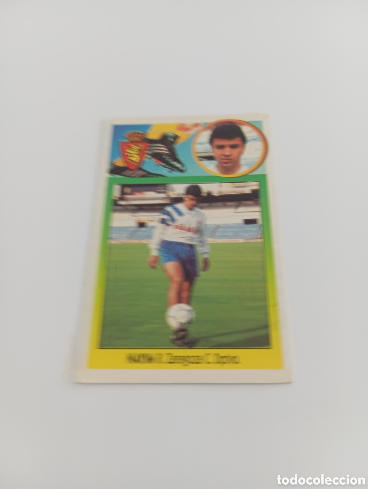 Cromos de F&uacute;tbol: NAYIM Zaragoza Liga Este 1993 1994 CART&Oacute;N Panini 93 94 NUEVO