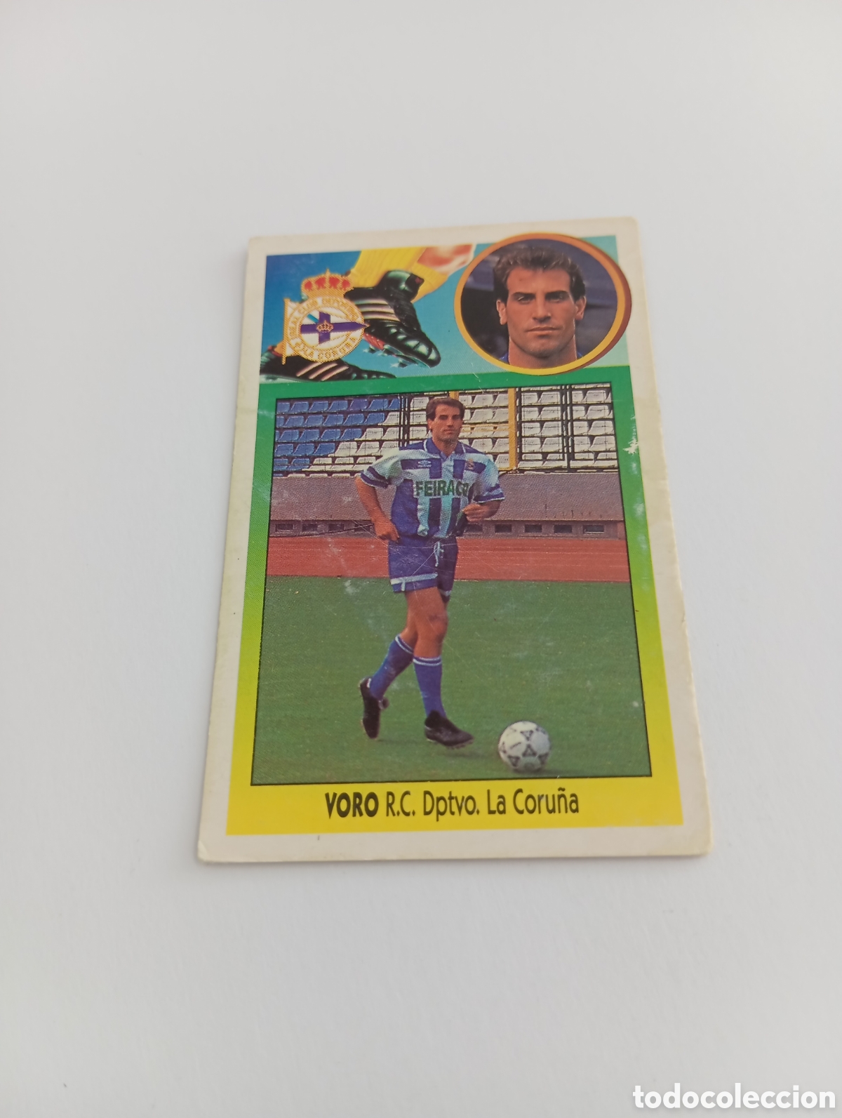 Cromos de F&uacute;tbol: FICHAJE 2 VORO Liga Este 1993 1994 CART&Oacute;N Panini 93 94 NUEVO NUNCA PEGADO