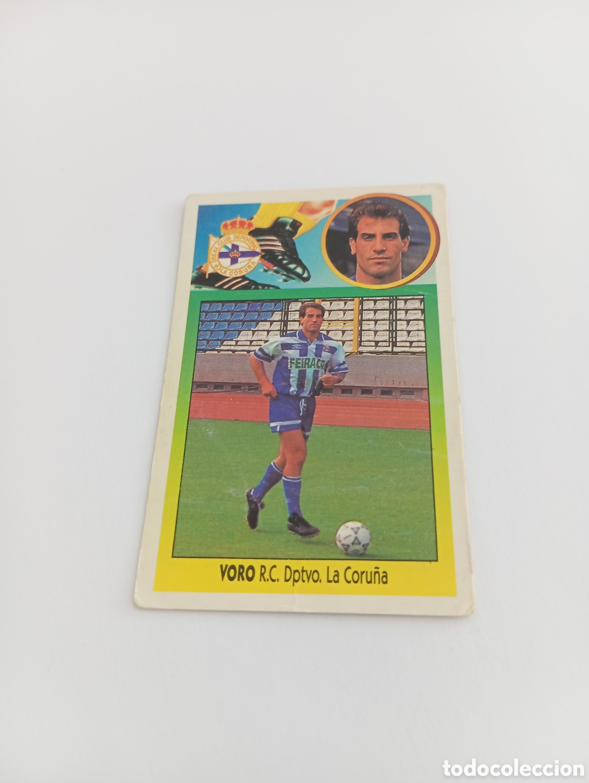 Cromos de F&uacute;tbol: FICHAJE 2 VORO Liga Este 1993 1994 CART&Oacute;N Panini 93 94 NUEVO NUNCA PEGADO
