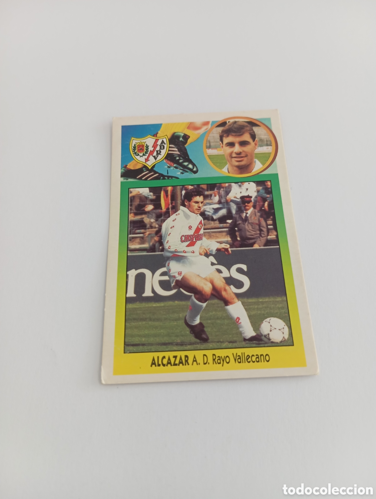 Cromos de F&uacute;tbol: FICHAJE 5 ALCAZAR Liga Este 1993 1994 CART&Oacute;N Panini 93 94 RECUPERADO
