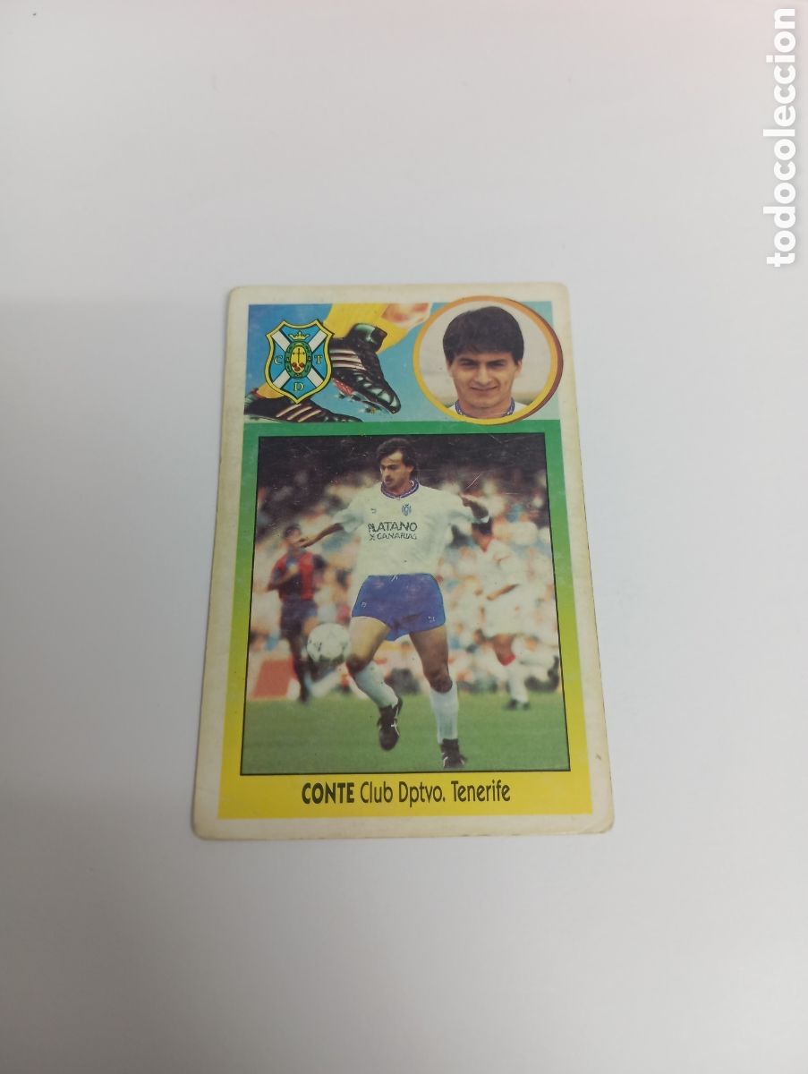 Cromos de F&uacute;tbol: FICHAJE 15 CONTE Liga Este 1993 1994 CART&Oacute;N Panini 93 94 NUEVO NUNCA PEGADO