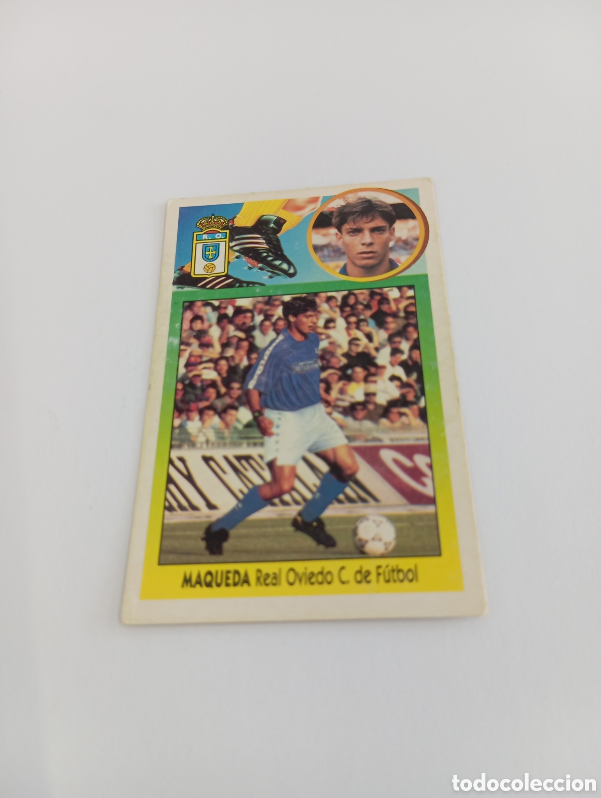 Cromos de F&uacute;tbol: FICHAJE 18 MAQUEDA Liga Este 1993 1994 CART&Oacute;N Panini 93 94 NUEVO SIN PEGAR