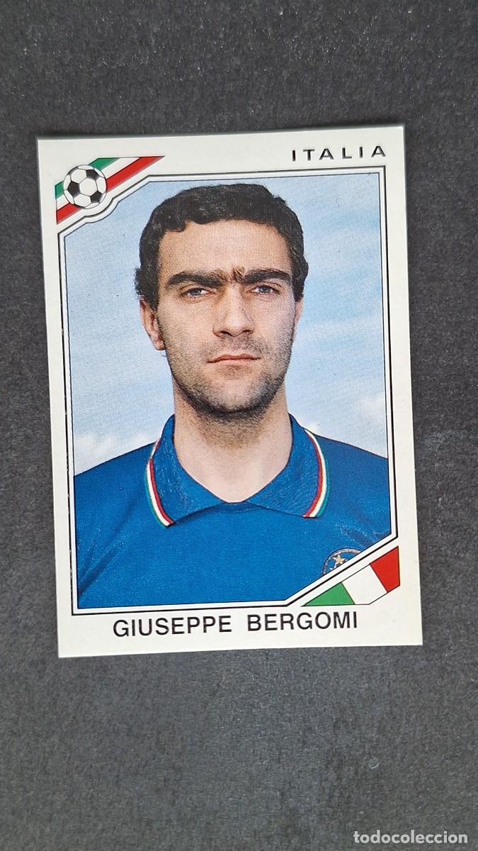 Cromos de F&uacute;tbol: L3 GIUSEPPE BERGOMI SELECCION ITALIA 39 MUNDIAL MEXICO 86 1986 PANINI NUNCA PEGADO SIN PEGAR
