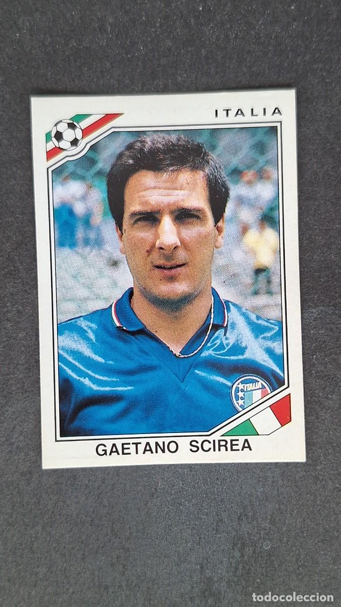 Cromos de F&uacute;tbol: L3 GAETANO SCIREA SELECCION ITALIA 40 MUNDIAL MEXICO 86 1986 PANINI NUNCA PEGADO SIN PEGAR
