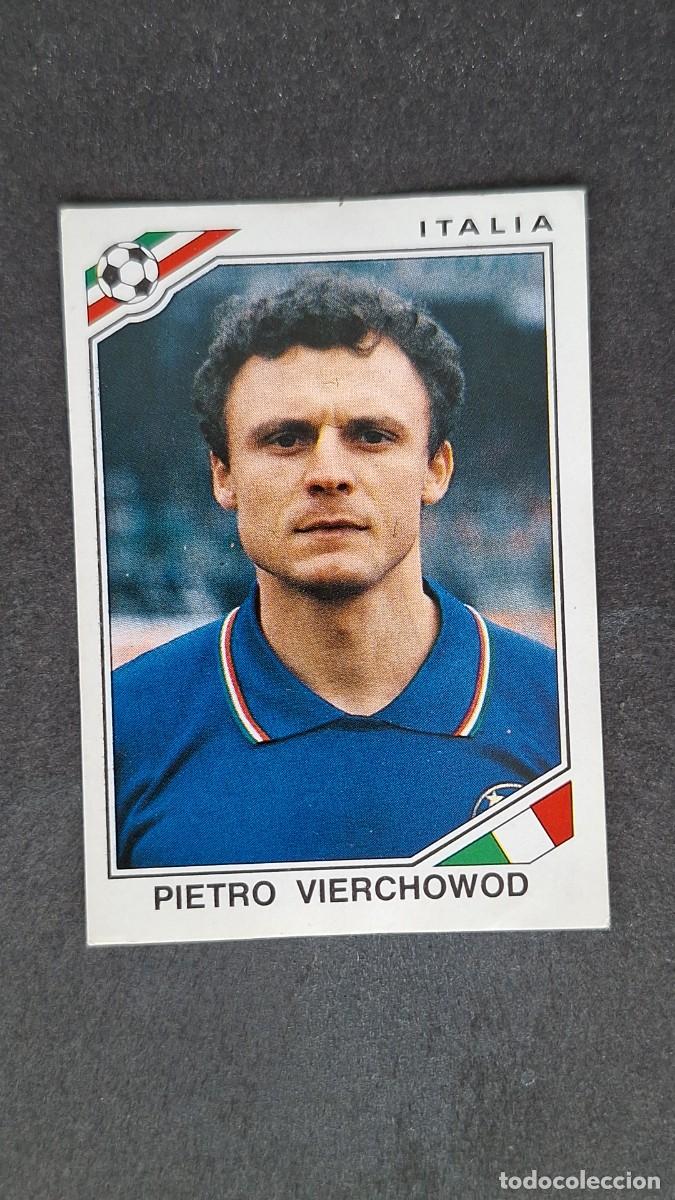 Cromos de F&uacute;tbol: L3 PIETRO VIERCHOWOD SELECCION ITALIA 41 MUNDIAL MEXICO 86 1986 PANINI NUNCA PEGADO SIN PEGAR