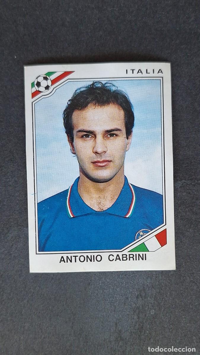 Cromos de F&uacute;tbol: L3 ANTONIO CABRINI SELECCION ITALIA 43 MUNDIAL MEXICO 86 1986 PANINI NUNCA PEGADO SIN PEGAR