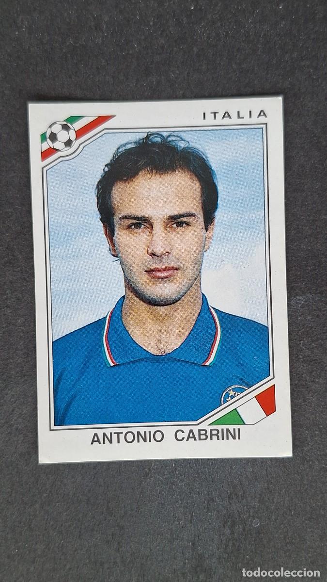 Cromos de F&uacute;tbol: L3 ANTONIO CABRINI SELECCION ITALIA 43 MUNDIAL MEXICO 86 1986 PANINI NUNCA PEGADO SIN PEGAR