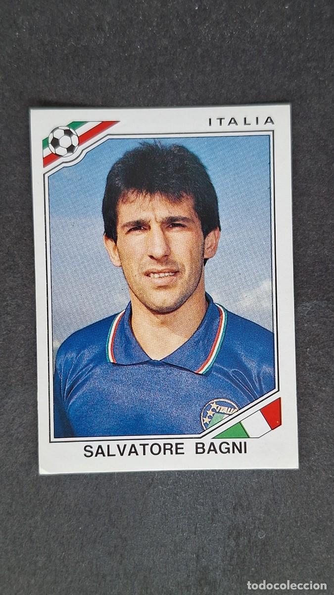 Cromos de F&uacute;tbol: L3 SALVATORE BAGNI SELECCION ITALIA 45 MUNDIAL MEXICO 86 1986 PANINI NUNCA PEGADO SIN PEGAR