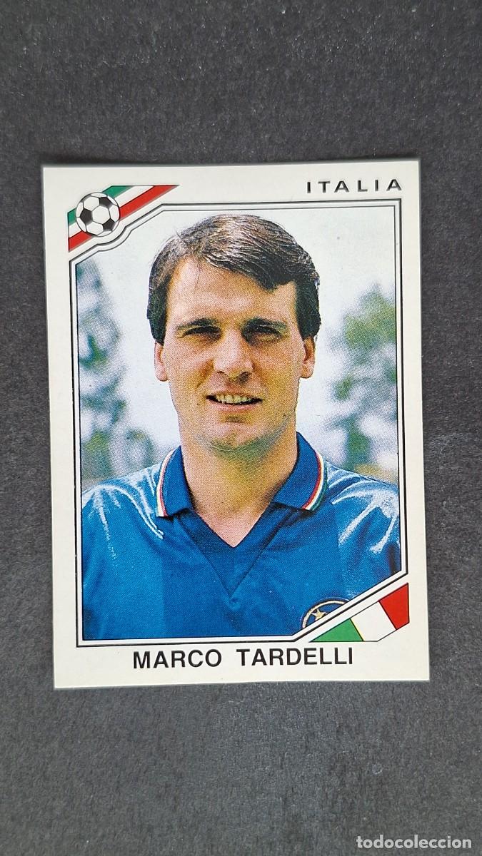 Cromos de F&uacute;tbol: L3 MARCO TARDELLI SELECCION ITALIA 46 MUNDIAL MEXICO 86 1986 PANINI NUNCA PEGADO SIN PEGAR