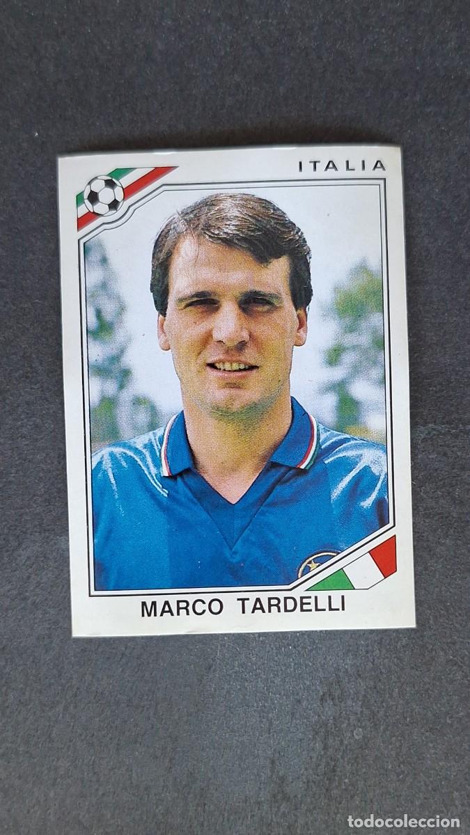 Cromos de F&uacute;tbol: L3 MARCO TARDELLI SELECCION ITALIA 46 MUNDIAL MEXICO 86 1986 PANINI NUNCA PEGADO SIN PEGAR
