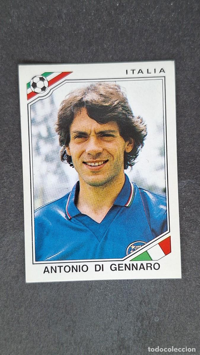 Cromos de F&uacute;tbol: L3 ANTONIO DI GENNARO SELECCION ITALIA 47 MUNDIAL MEXICO 86 1986 PANINI NUNCA PEGADO SIN PEGAR
