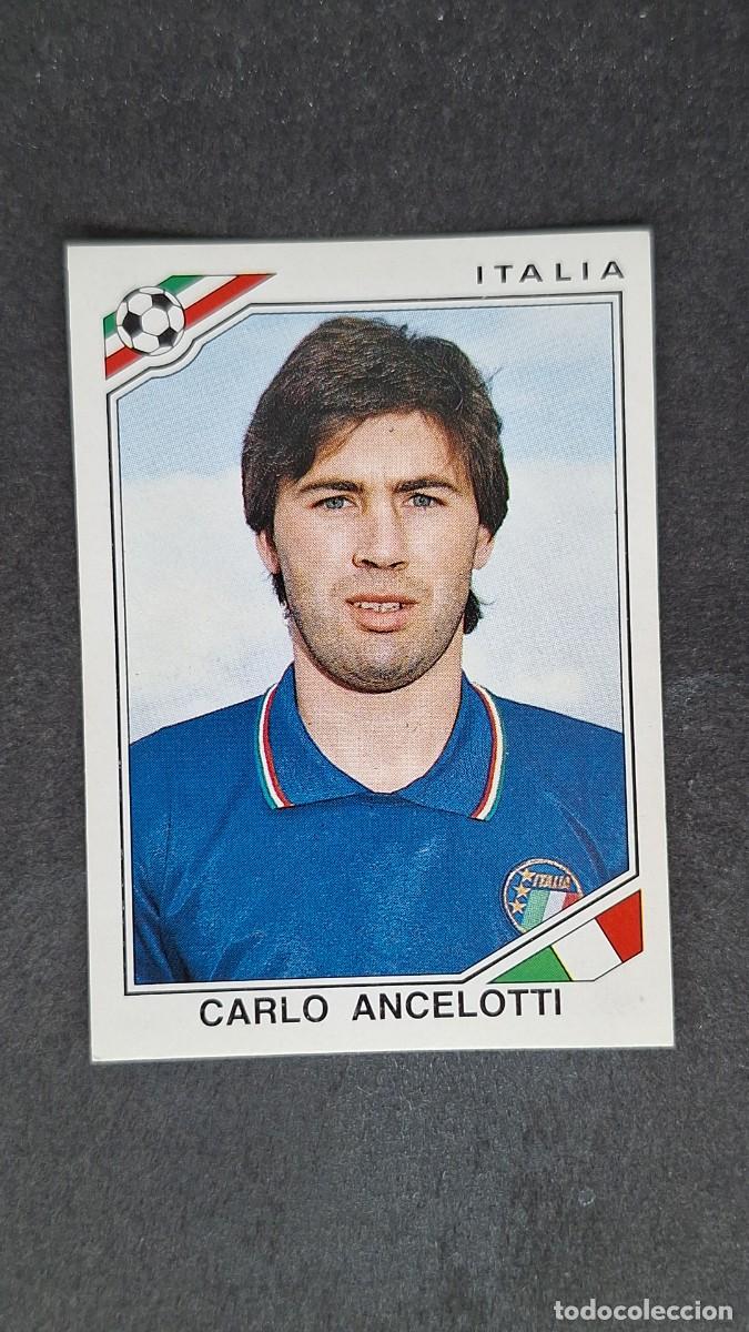 Cromos de F&uacute;tbol: L3 CARLO ANCELOTTI SELECCION ITALIA 48 MUNDIAL MEXICO 86 1986 PANINI NUNCA PEGADO SIN PEGAR