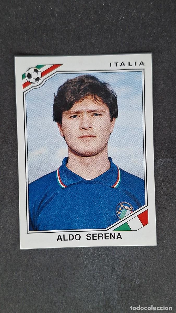 Cromos de F&uacute;tbol: L3 ALDO SERENA SELECCION ITALIA 51 MUNDIAL MEXICO 86 1986 PANINI NUNCA PEGADO SIN PEGAR