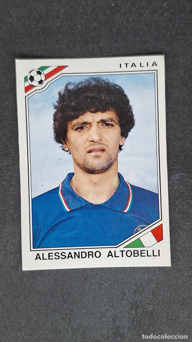 Cromos de F&uacute;tbol: L3 ALESSANDRO ALTOBELLI SELECCION ITALIA 52 MUNDIAL MEXICO 86 1986 PANINI NUNCA PEGADO SIN PEGAR