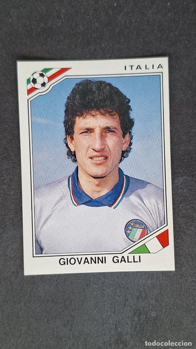 Cromos de F&uacute;tbol: L3 GIOVANNI GALLI SELECCION ITALIA 53 MUNDIAL MEXICO 86 1986 PANINI NUNCA PEGADO SIN PEGAR