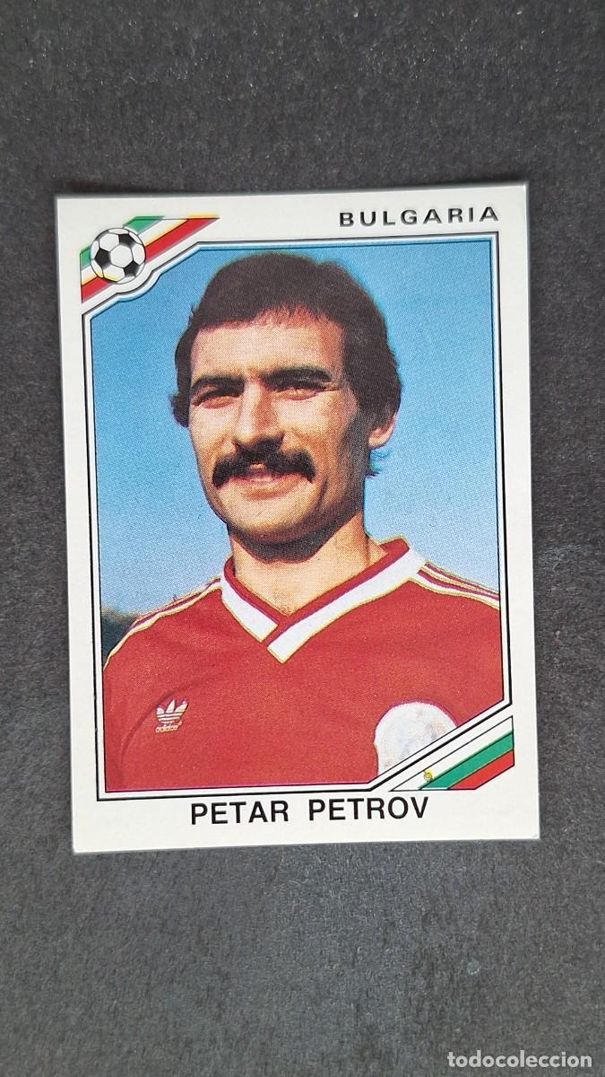 Football Stickers: L3 PETAR PETROV SELECCION BULGARIA 60 MUNDIAL MEXICO 86 1986 PANINI NUNCA PEGADO SIN PEGAR
