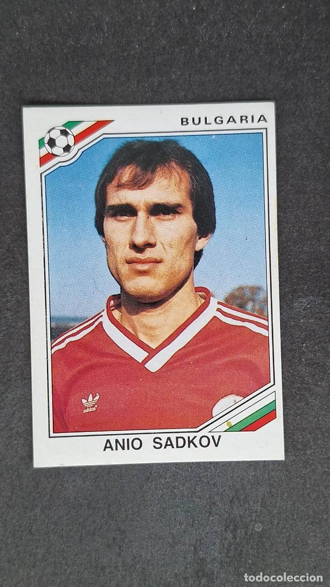 Football Stickers: L3 ANIO SADKOV SELECCION BULGARIA 63 MUNDIAL MEXICO 86 1986 PANINI NUNCA PEGADO SIN PEGAR