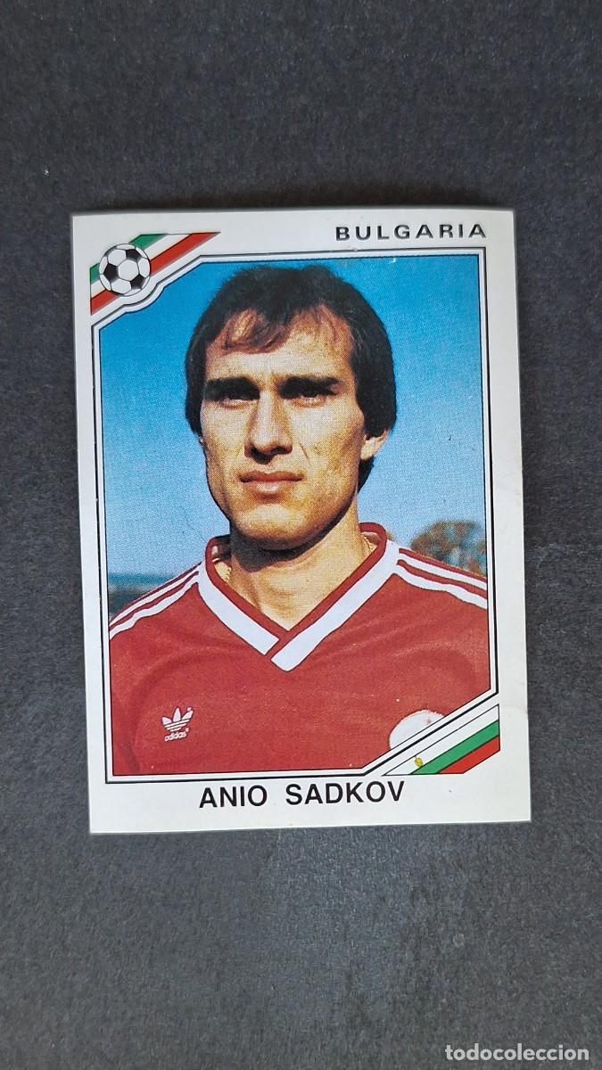 Football Stickers: L3 ANIO SADKOV SELECCION BULGARIA 63 MUNDIAL MEXICO 86 1986 PANINI NUNCA PEGADO SIN PEGAR