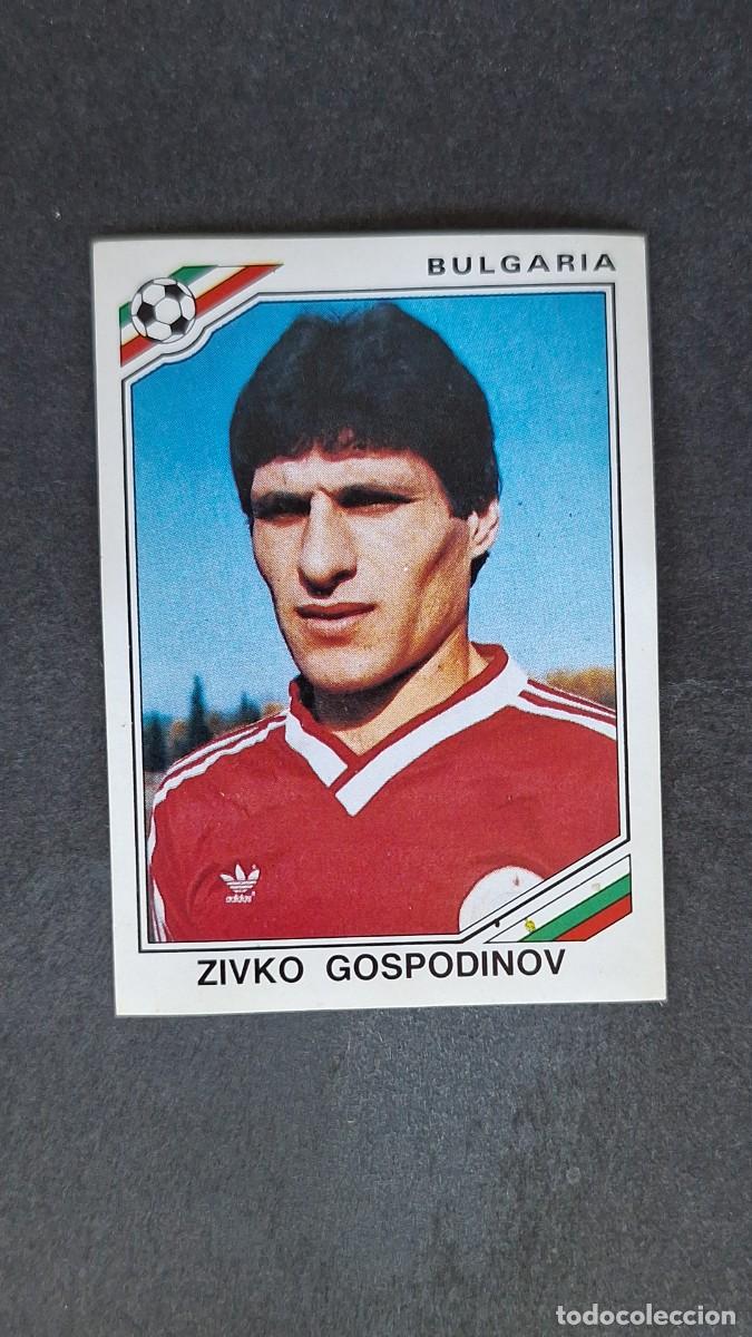 Football Stickers: L3 ZIVKO GOSPODINOV SELECCION BULGARIA 64 MUNDIAL MEXICO 86 1986 PANINI NUNCA PEGADO SIN PEGAR