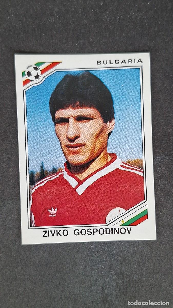 Football Stickers: L3 ZIVKO GOSPODINOV SELECCION BULGARIA 64 MUNDIAL MEXICO 86 1986 PANINI NUNCA PEGADO SIN PEGAR