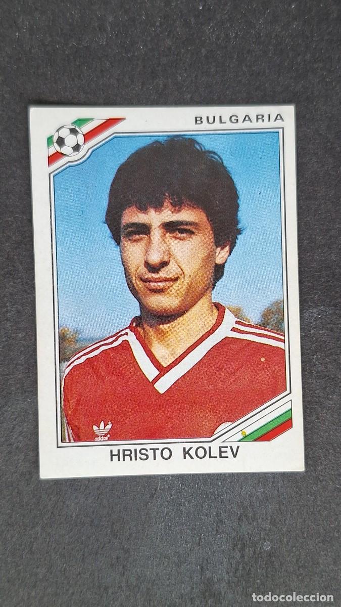 Football Stickers: L3 HRISTO KOLEV SELECCION BULGARIA 66 MUNDIAL MEXICO 86 1986 PANINI NUNCA PEGADO SIN PEGAR