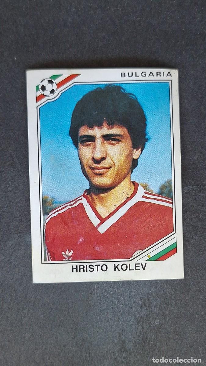 Figurine di Calcio: L3 HRISTO KOLEV SELECCION BULGARIA 66 MUNDIAL MEXICO 86 1986 PANINI NUNCA PEGADO SIN PEGAR