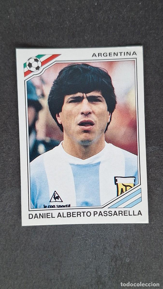 Cromos de F&uacute;tbol: L3 PASSARELLA SELECCION ARGENTINA 76 MUNDIAL MEXICO 86 1986 PANINI NUNCA PEGADO SIN PEGAR