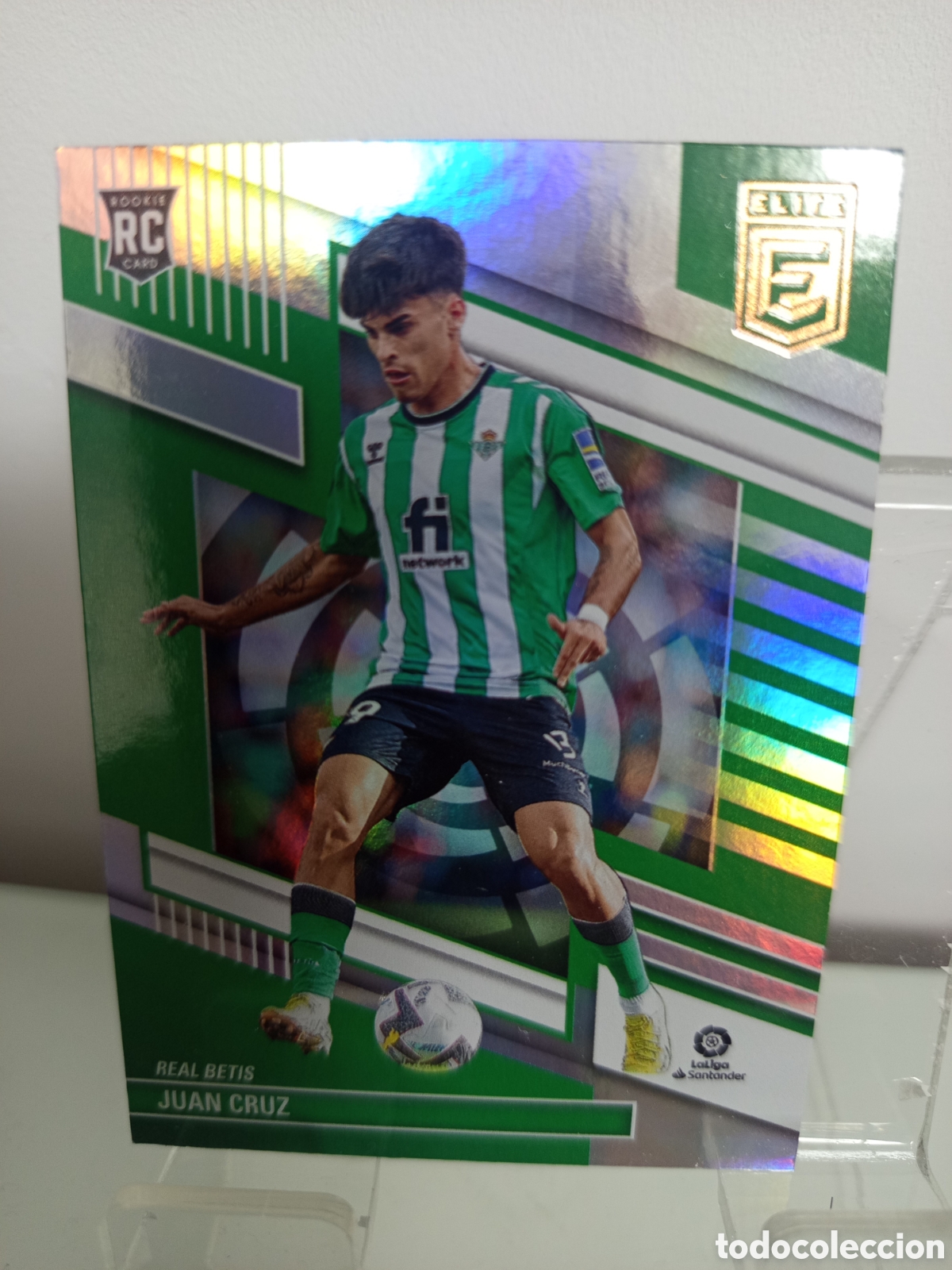 Football Stickers: ❇️ CROMO ⚽ CARD JUAN CRUZ BETIS 219 22 23 2022 2023 ROOKIE CARD ELITE DONRUSS ❇️