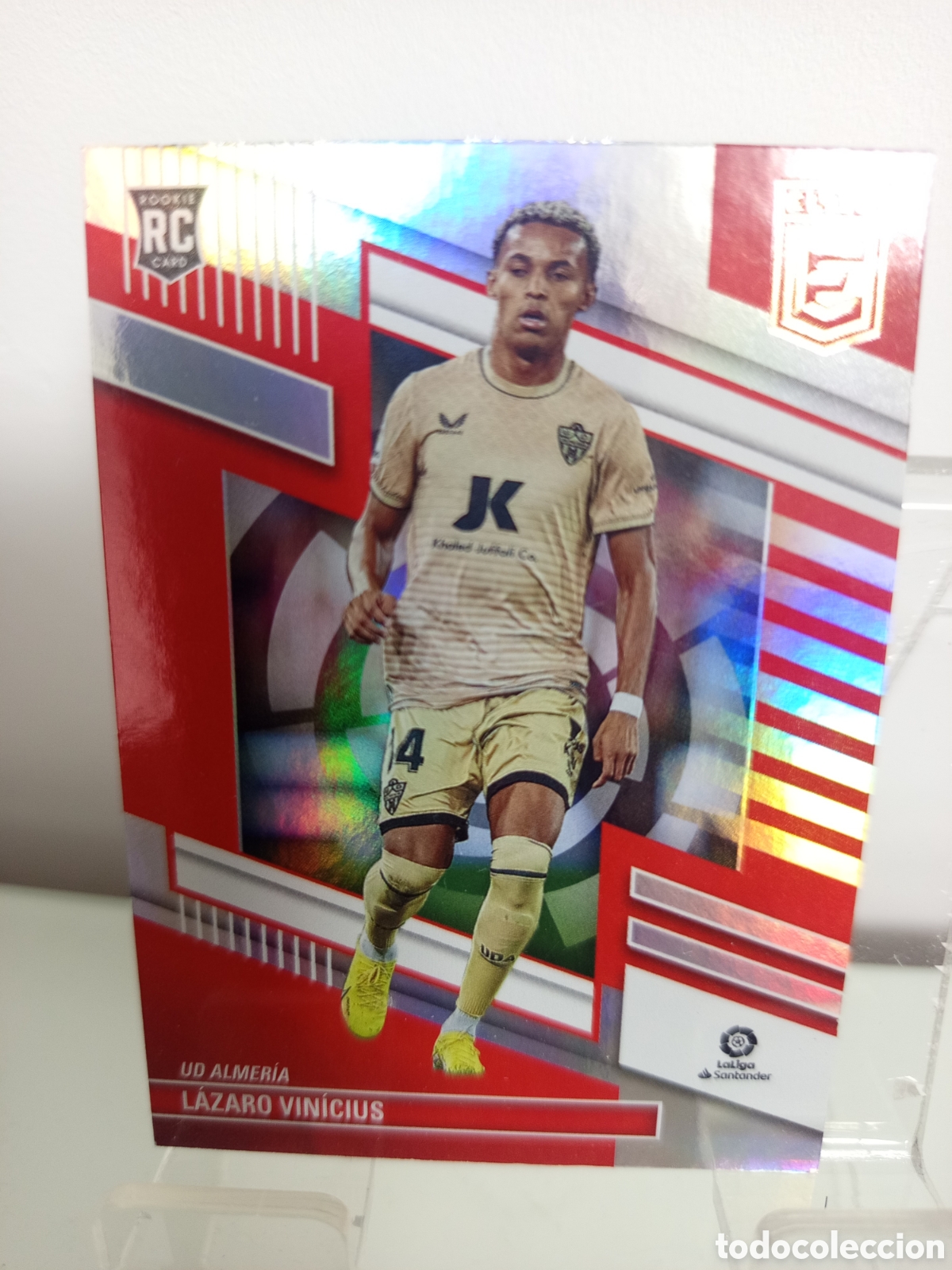 Football Stickers: ❇️ CROMO ⚽ CARD L&Aacute;ZARO VINICIUS ALMER&Iacute;A 221 22 23 2022 2023 ROOKIE CARD ELITE DONRUSS ❇️