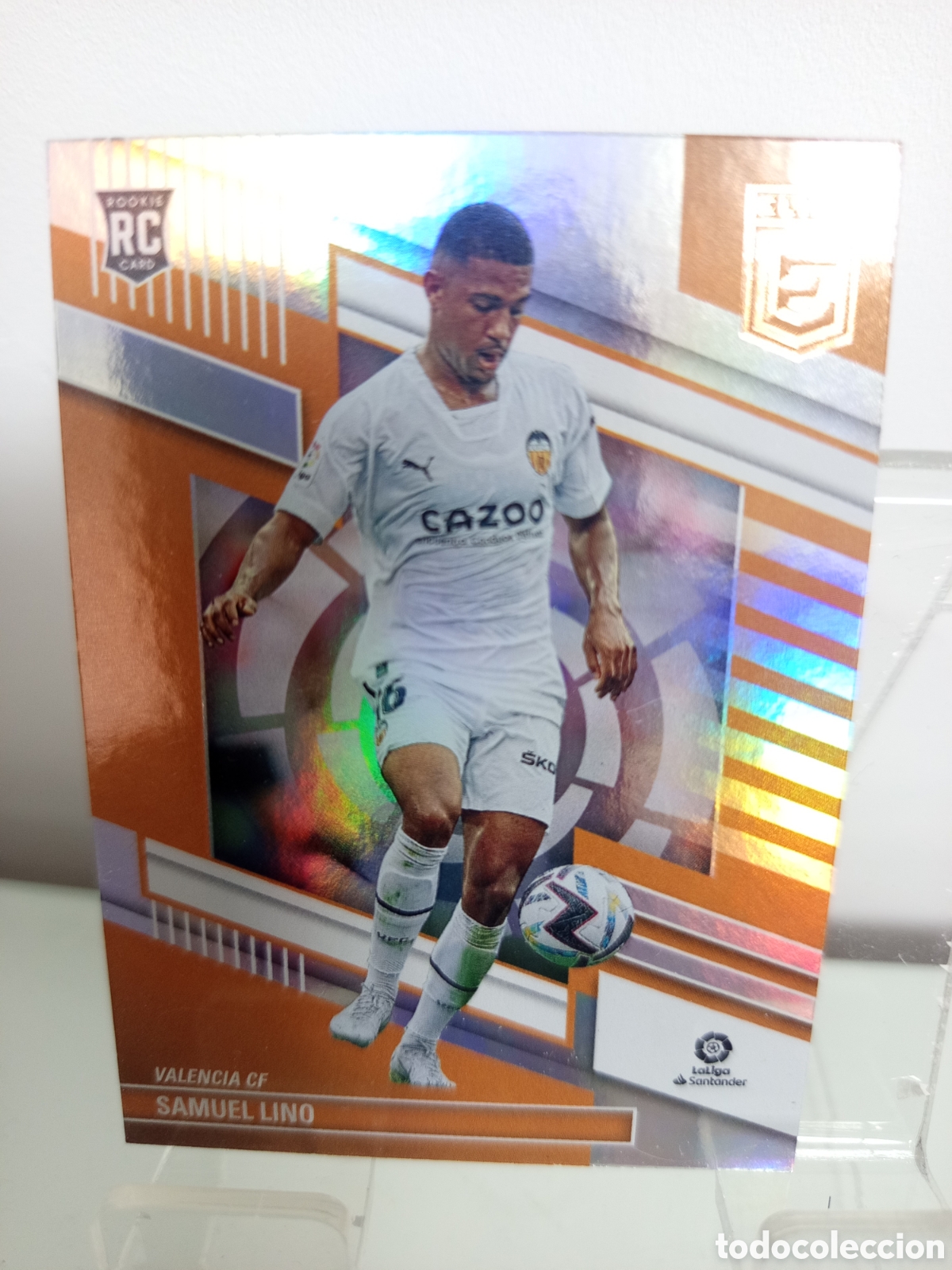 Football Stickers: ❇️ CROMO ⚽ CARD SAMUEL LINO VALENCIA 223 22 23 2022 2023 ROOKIE CARD ELITE DONRUSS ❇️