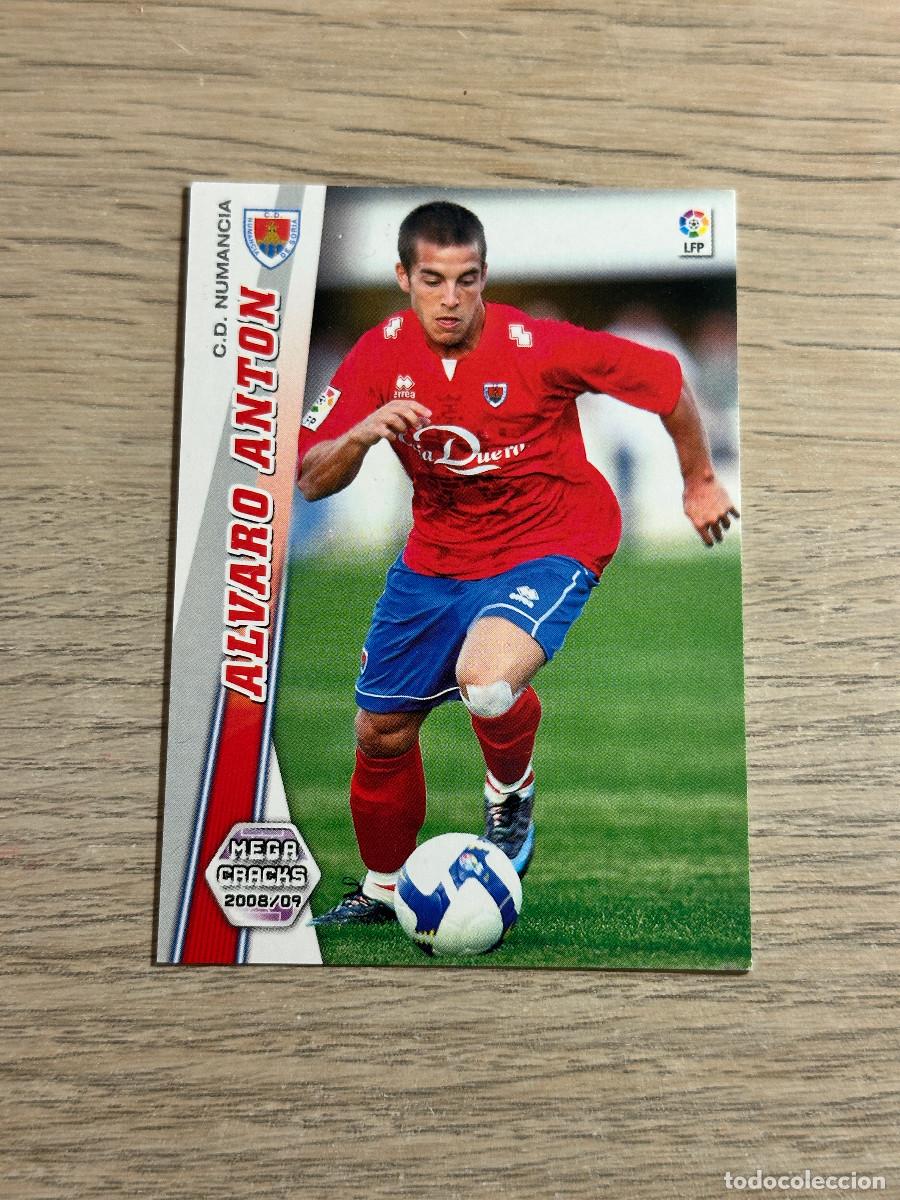 Cromos de F&uacute;tbol: 212 BIS ALVARO ANTON NUMANCIA MEGACRACKS LIGA 2008 2009 PANINI 08 09