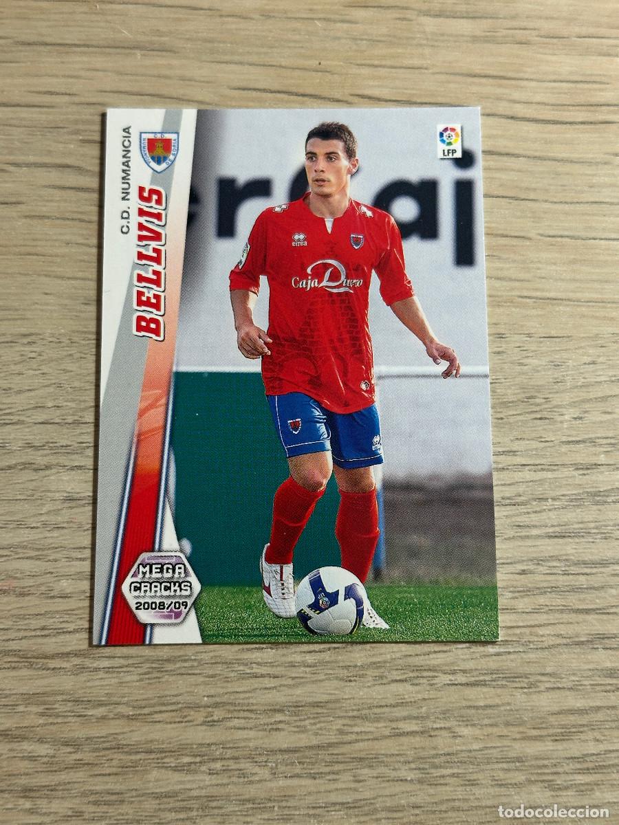 Cromos de F&uacute;tbol: 204 BIS BELLVIS NUMANCIA MEGACRACKS LIGA 2008 2009 PANINI 08 09