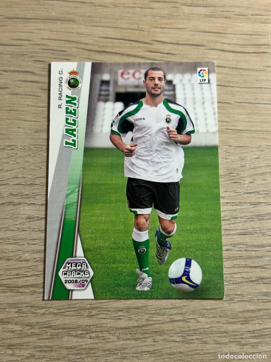 Cromos de F&uacute;tbol: 245 BIS LACEN RACING NUEVA FICHA MEGACRACKS LIGA 2008 2009 PANINI 08 09