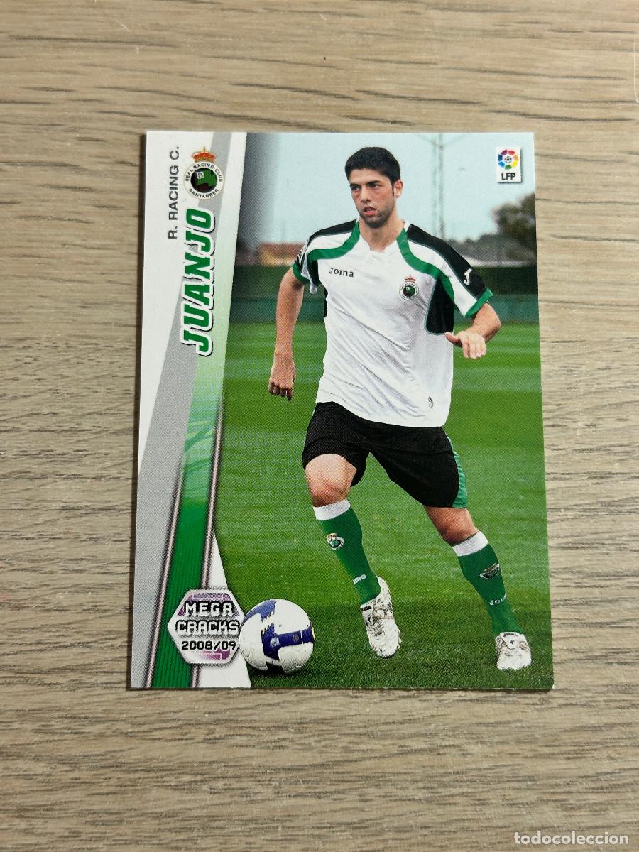 Cromos de Futebol: 251 BIS JUANJO RACING NUEVA FICHA MEGACRACKS LIGA 2008 2009 PANINI 08 09
