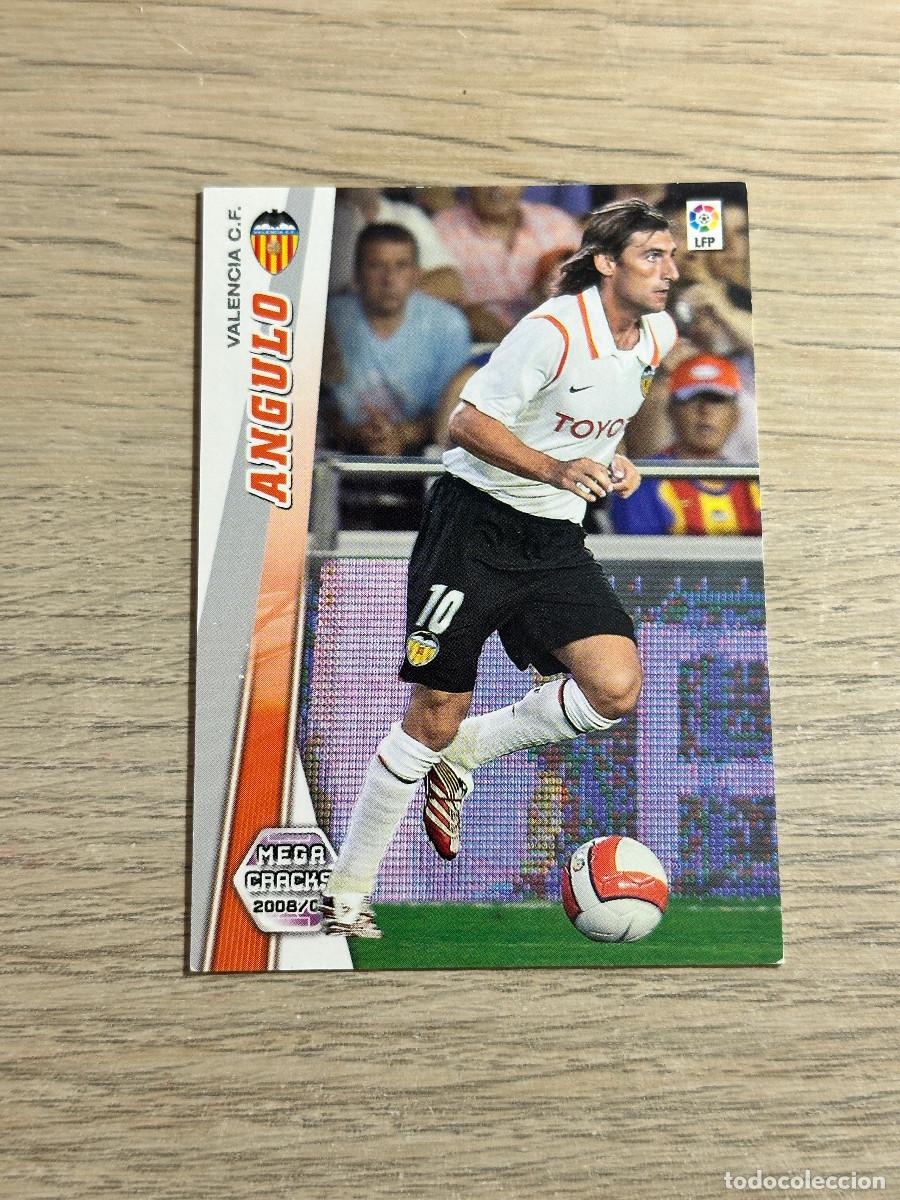 Cromos de Futebol: 322 BIS ANGULO VALENCIA NUEVA FICHA MEGACRACKS LIGA 2008 2009 PANINI 08 09