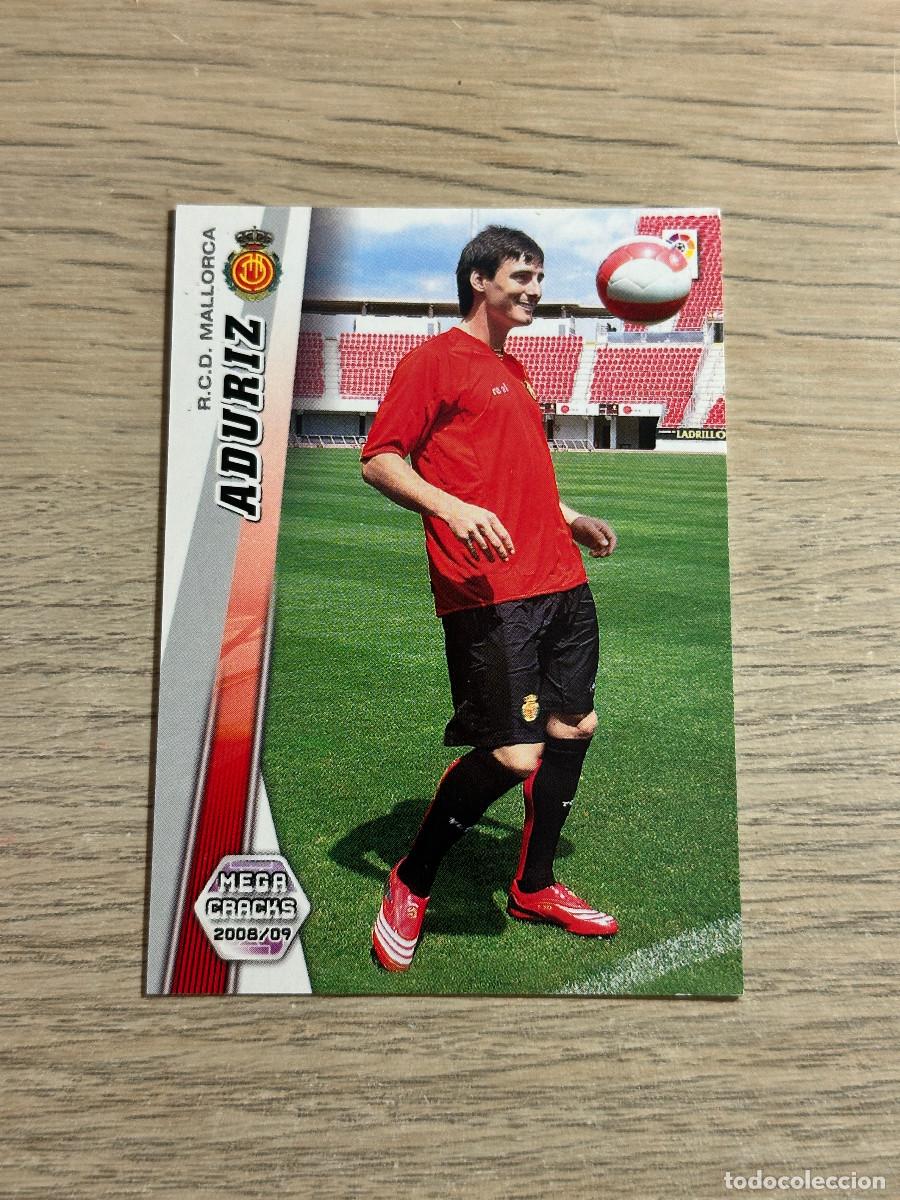 Cromos de Futebol: 195 BIS ADURIZ MALLORCA NUEVA FICHA MEGACRACKS LIGA 2008 2009 PANINI 08 09