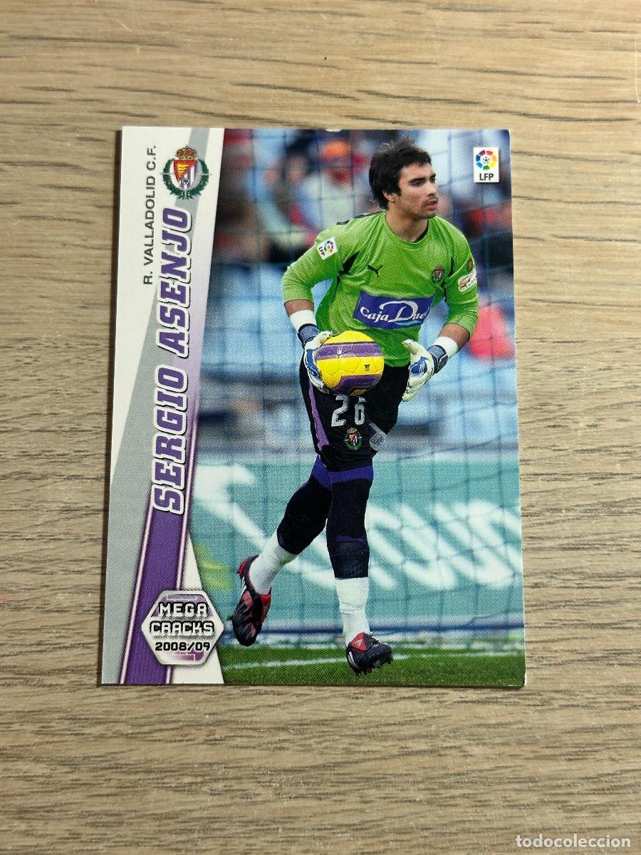 Cromos de F&uacute;tbol: 326 SERGIO ASENJO VALLADOLID MEGACRACKS LIGA 2008 2009 PANINI 08 09