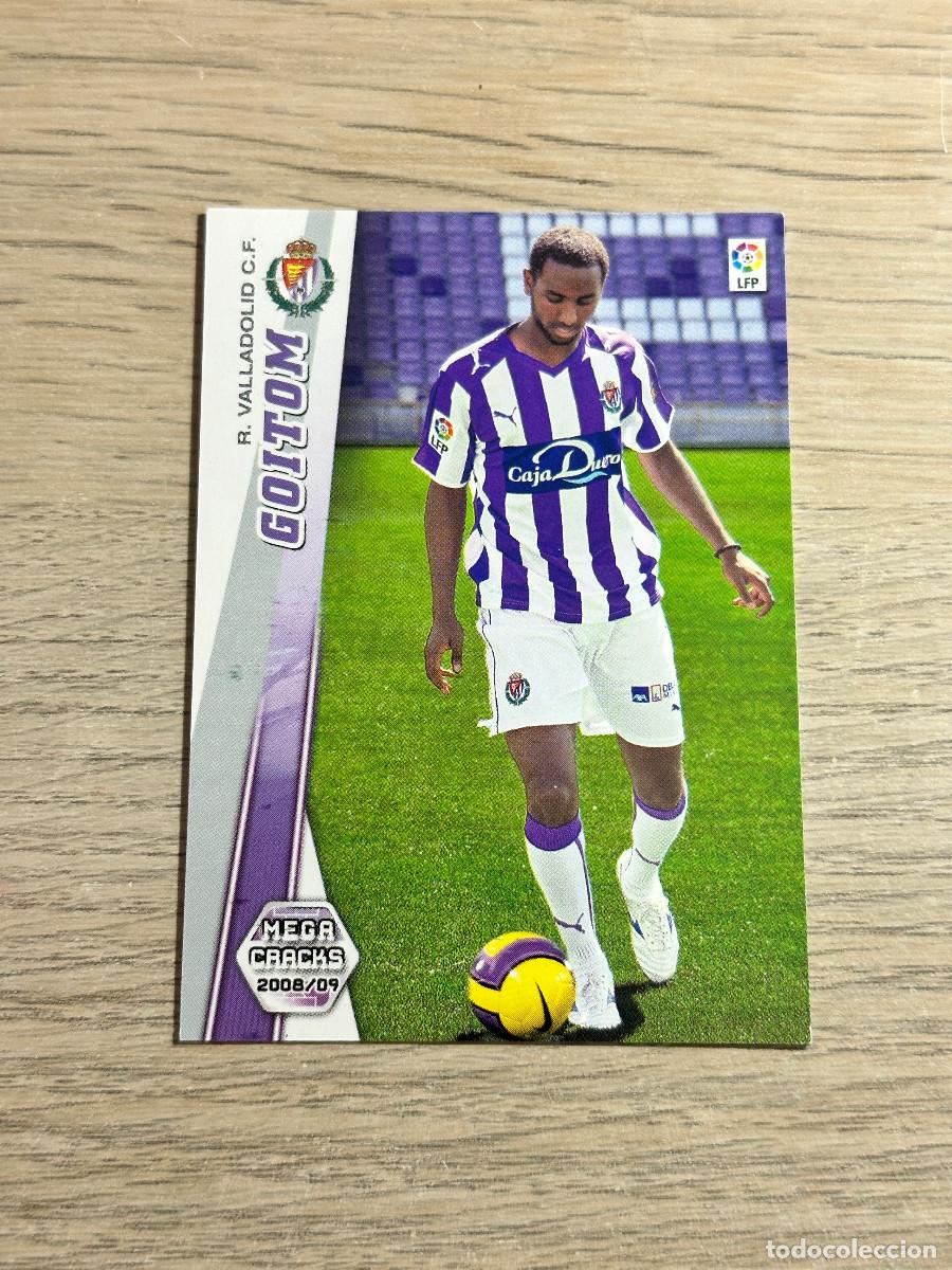 Cromos de F&uacute;tbol: 340 GOITOM VALLADOLID MEGACRACKS LIGA 2008 2009 PANINI 08 09