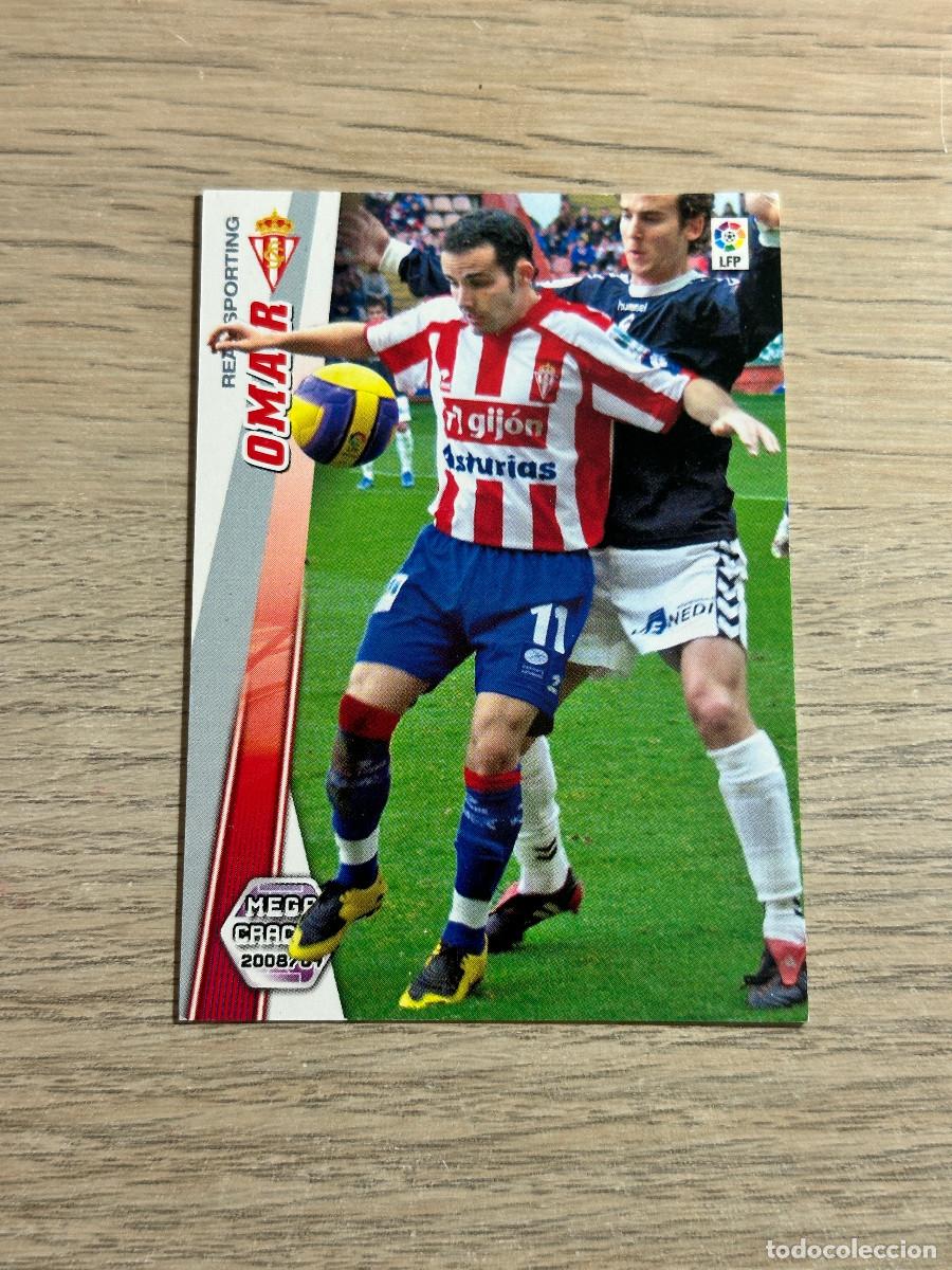 Cromos de F&uacute;tbol: 303 OMAR SPORTING MEGACRACKS LIGA 2008 2009 PANINI 08 09
