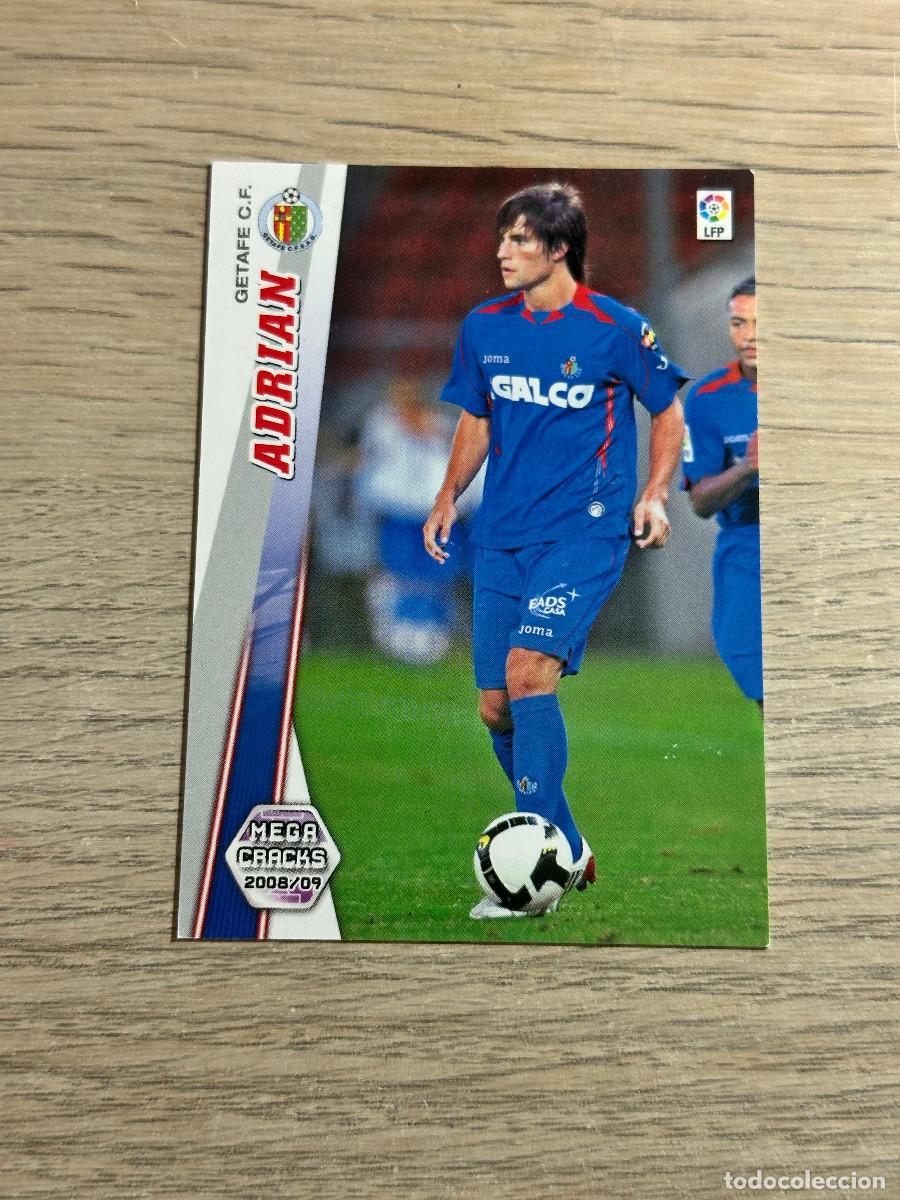 Cromos de F&uacute;tbol: 473 ADRIAN NUEVO FICHAJE GETAFE MEGACRACKS LIGA 2008 2009 PANINI 08 09